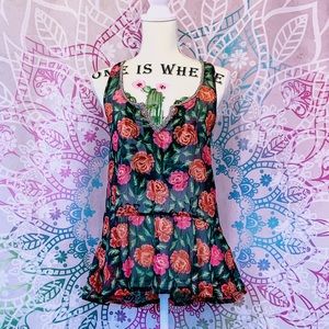 Abercrombie                      Sheer Beaded Tank